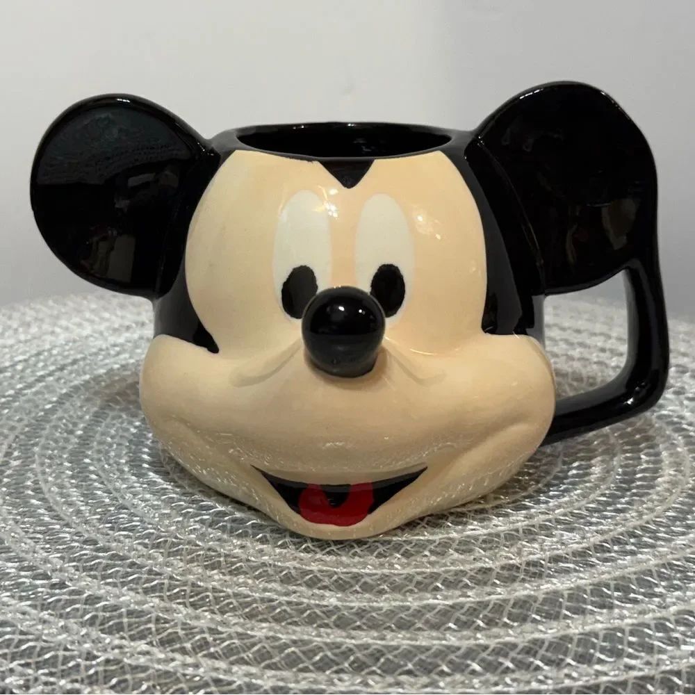 Disney Mickey Mouse Figural Head Mug NWT